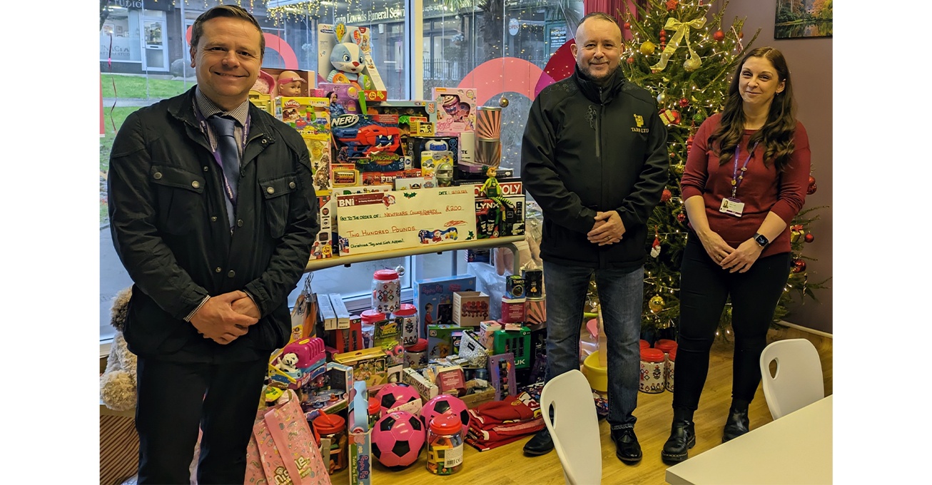 Steve’s Christmas appeal brings Christmas cheer to North Staffordshire children