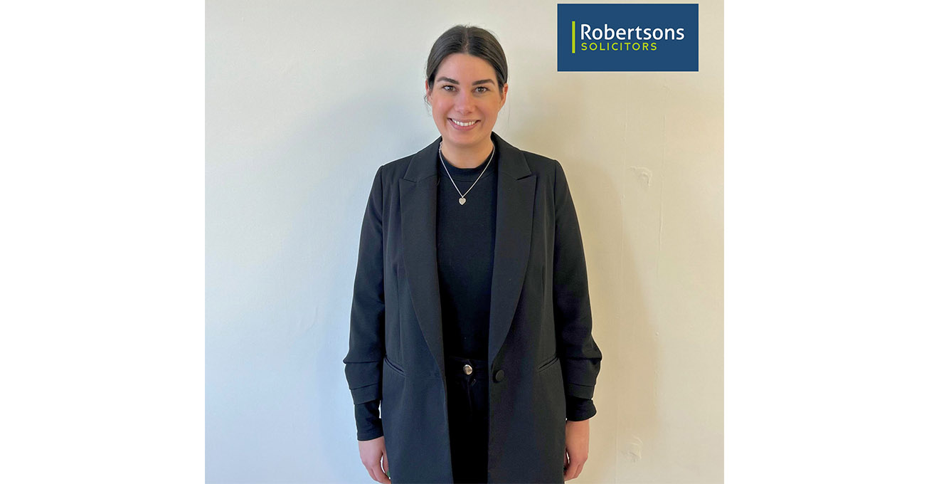 Robertsons Solicitors welcomes Solicitor Rachael Carter to strengthen Child Care Law Department