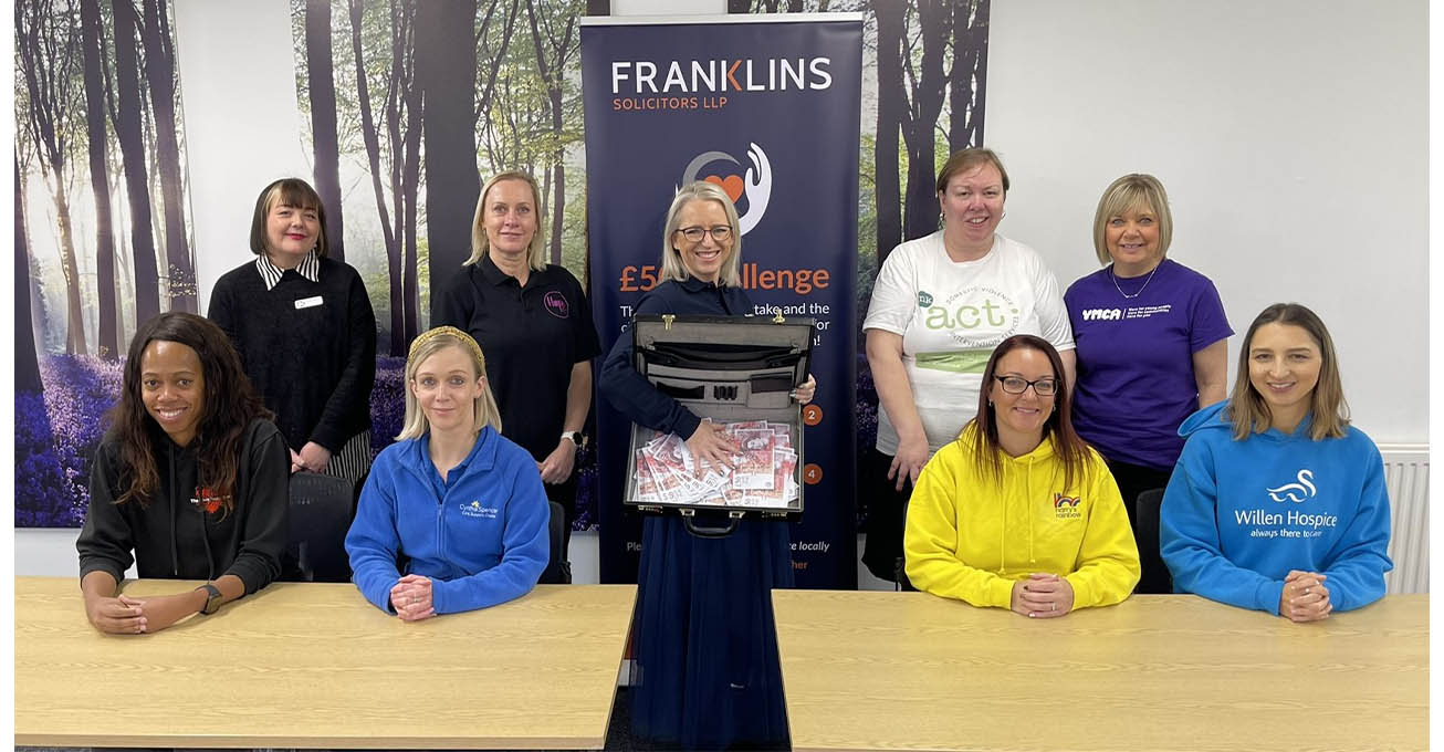 Teams sought to take on the Franklins Solicitors £50 Challenge 2024