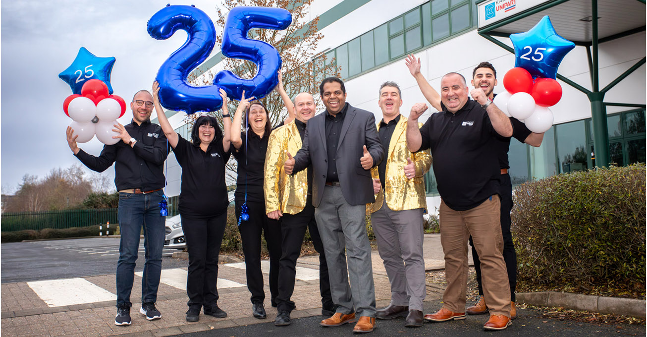 Kautex Unipart fuels 25th birthday celebration with production milestone