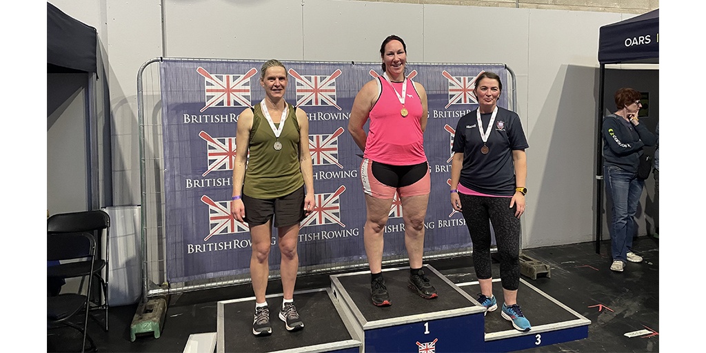 Telford indoor rowing club bring home the medals in the British Rowing