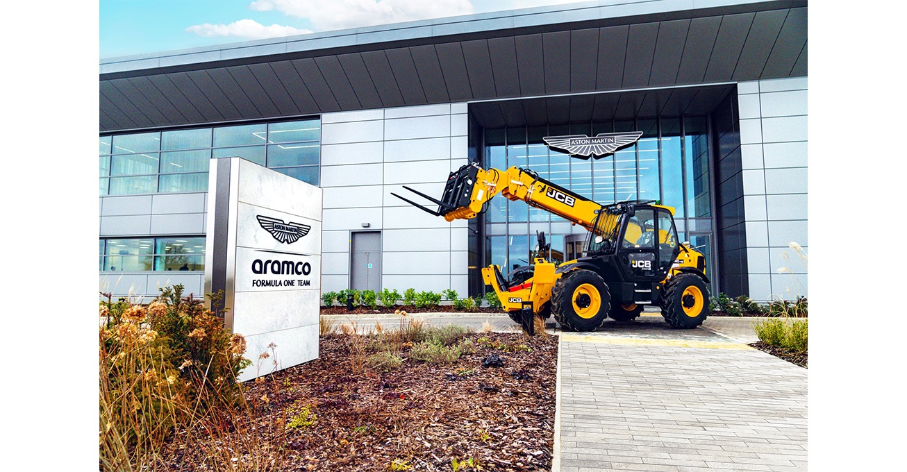 Aston Martin Aramco Formula One® Team builds on partnership with JCB for 2024