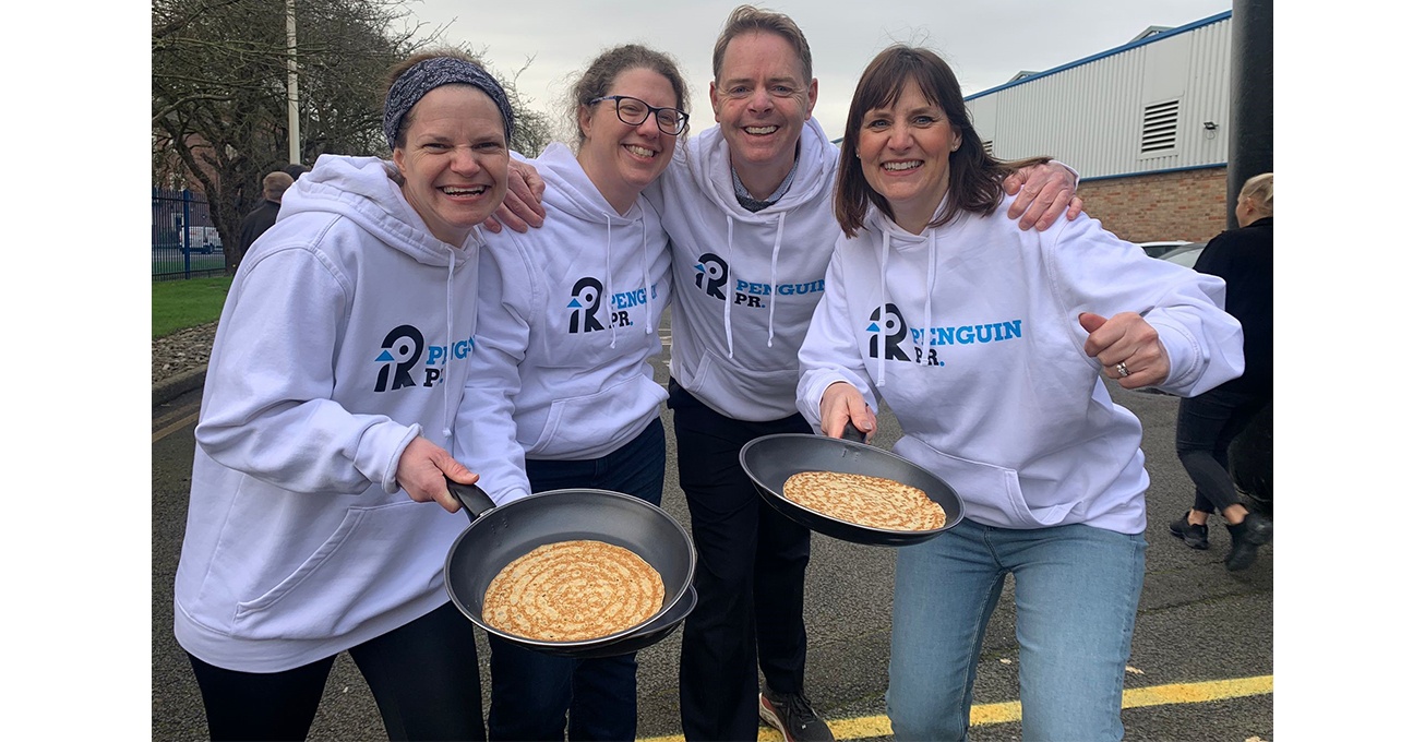 Flipping great effort from city businesses in pancake challenge