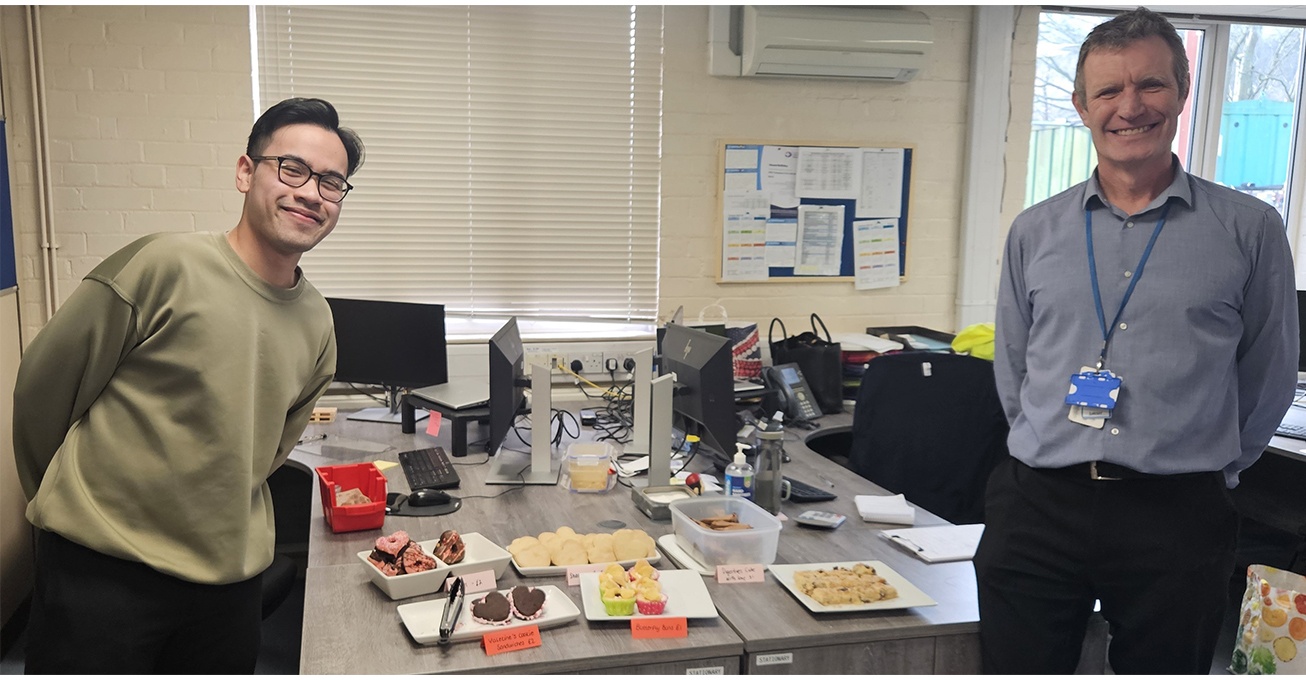 Science company employees take charity to heart with bake sale