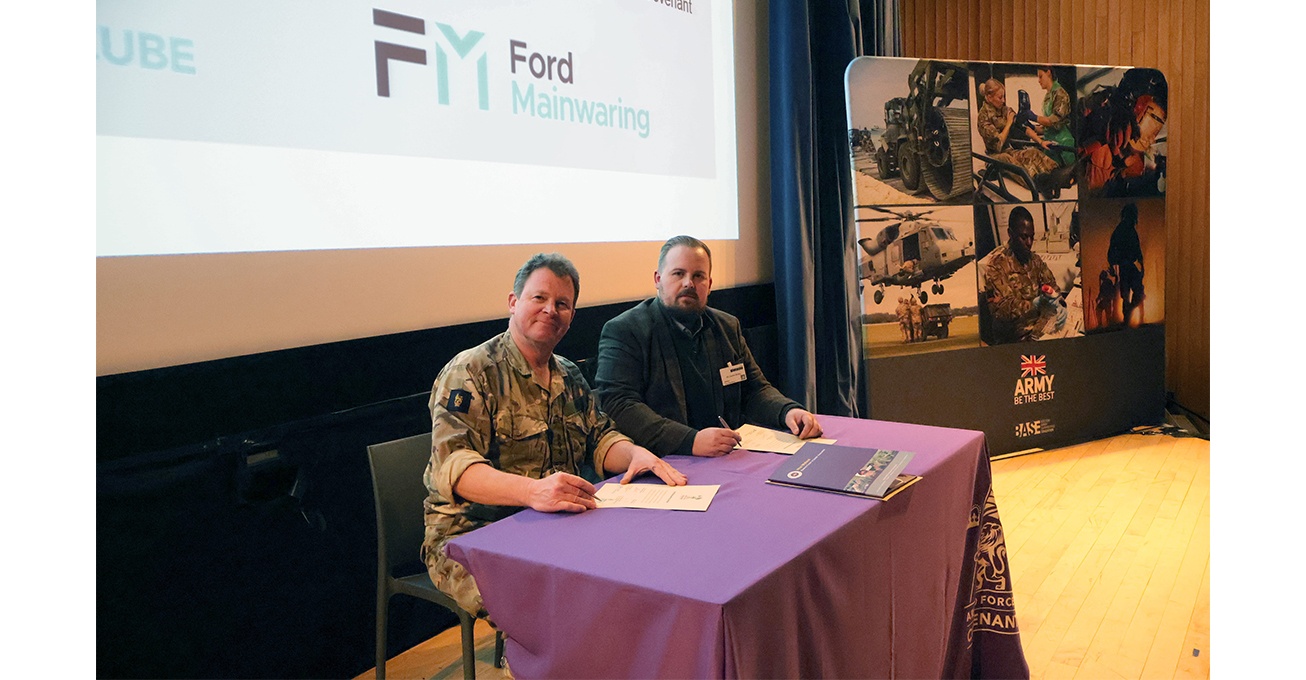 Ford Mainwaring commits to supporting the UK’s military and offers guaranteed interviews to veterans