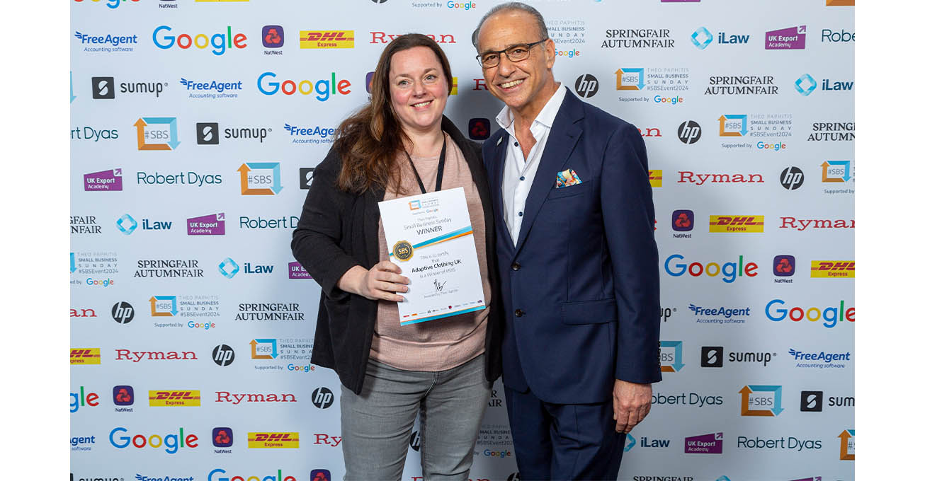 Cheshire based business Adaptive Clothing UK gets a social media boost from Theo Paphitis