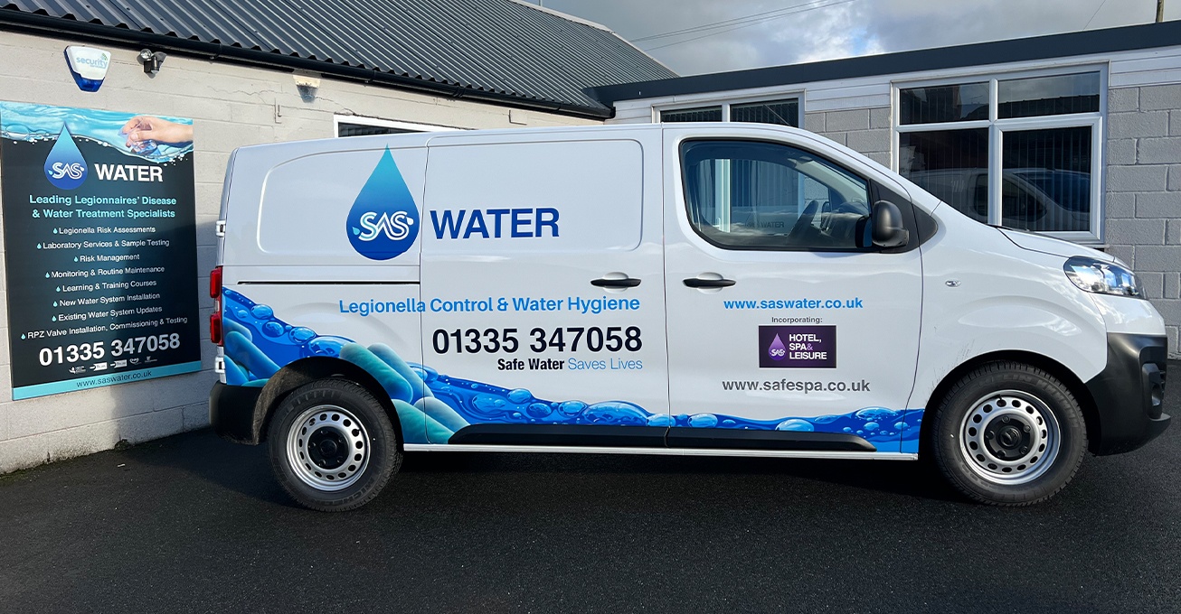 Investment in growth as SAS Water hit the road with new ULEZ compliant vans