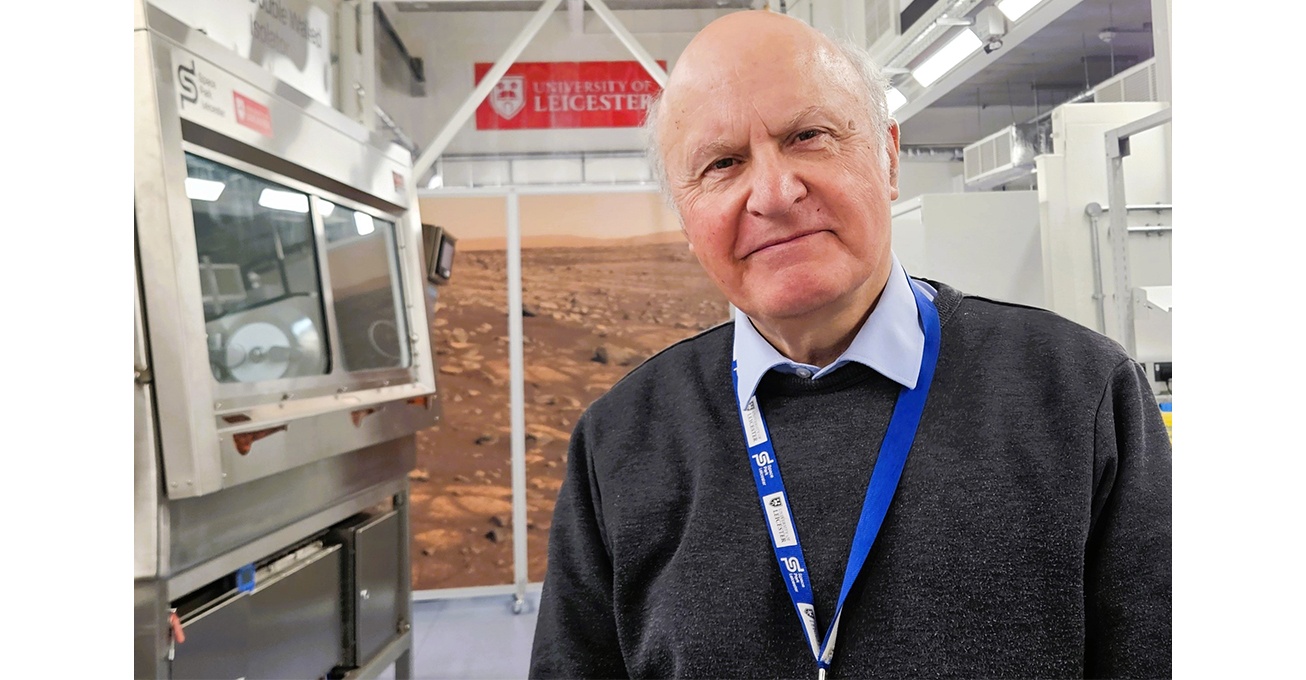 Esteemed Leicester University professor hands over reins of celebrated Space Research Centre