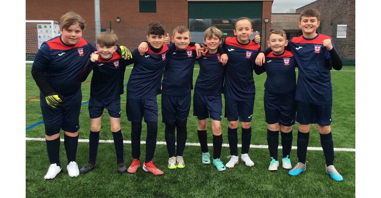 New Mills pupils score a school record in football competition