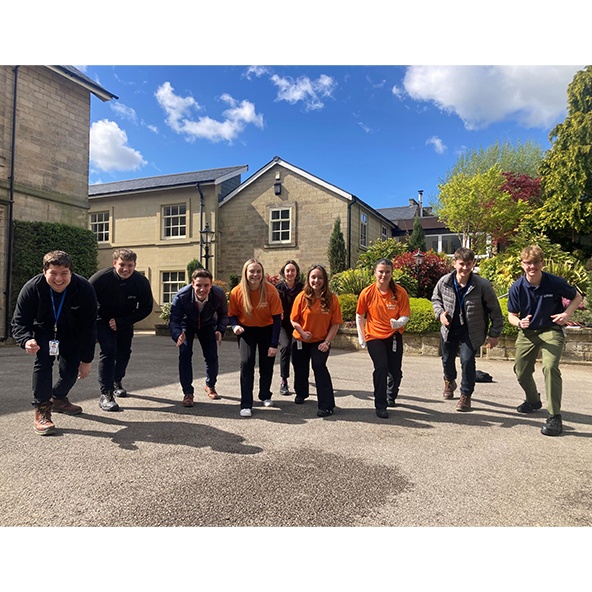 Derbyshire science company students take on 1066 miles for mental health charity