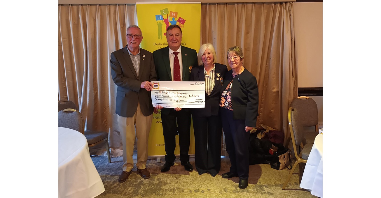 Derbyshire charity tees off children’s holidays in 2024 backed with more than £10,000 raised by golfers