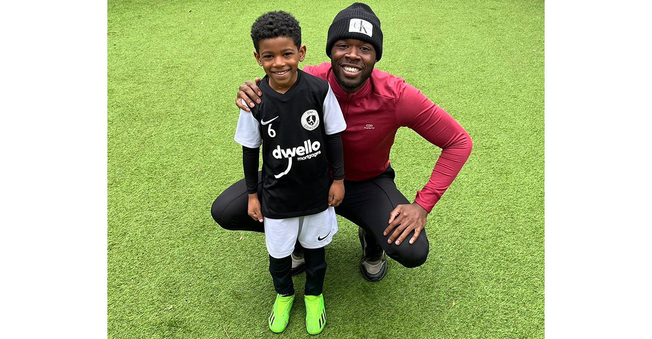 Back of the net! Young Walsall footballer scores a winner as professional footballer dad sponsors his team