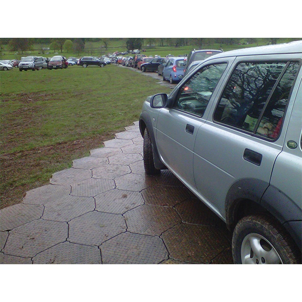 Instant vehicle parking for construction sites & outdoor events sorted