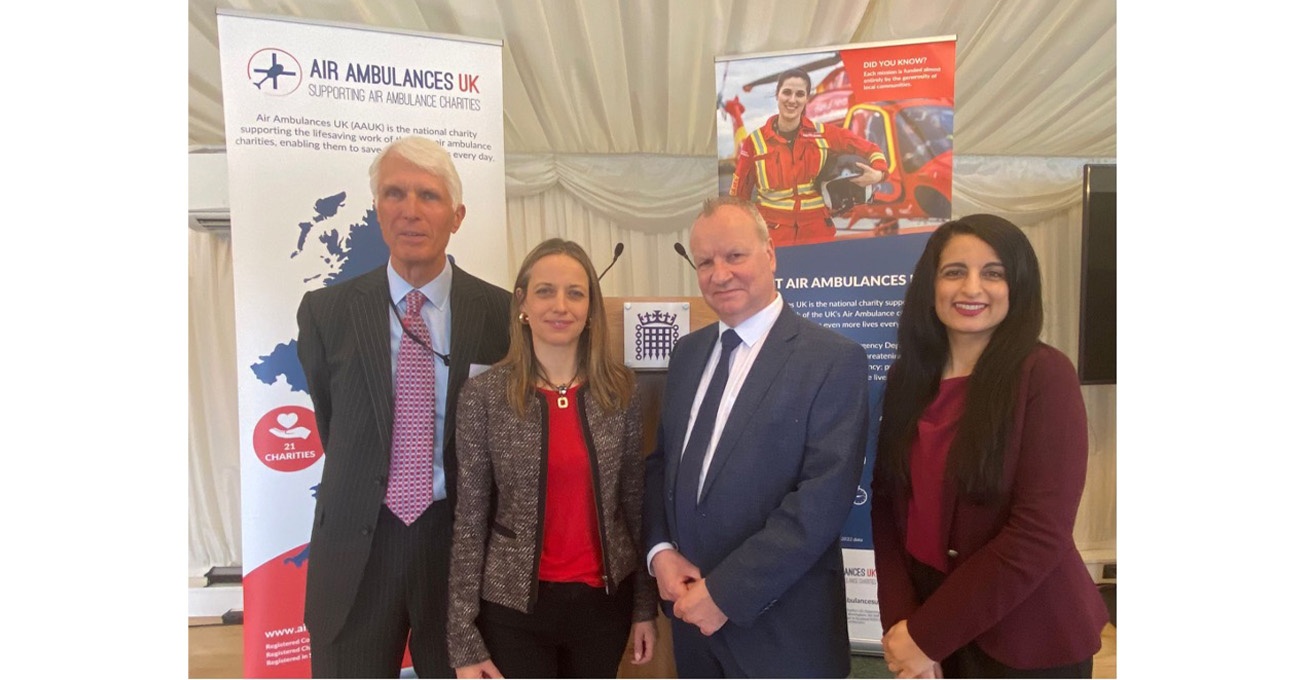 Air Ambulances UK hosts Parliamentary Reception at the House of Commons