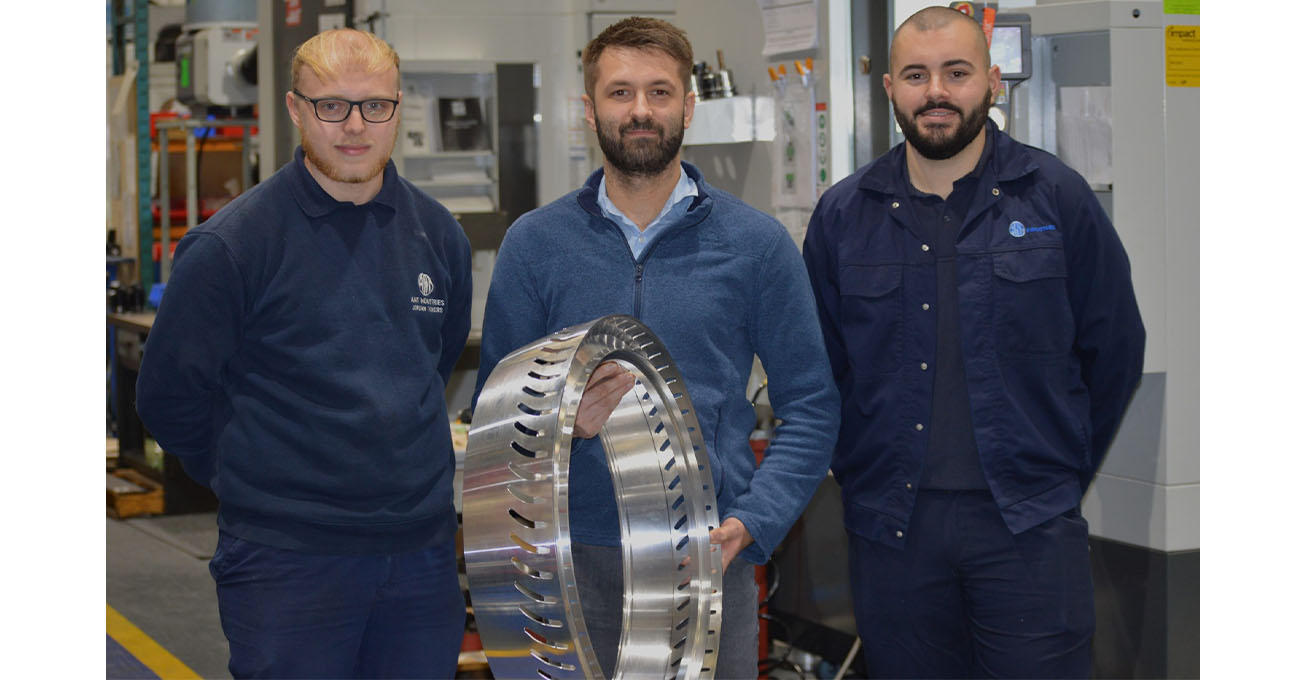 Aerospace engine component manufacturer achieves milestone year of record growth
