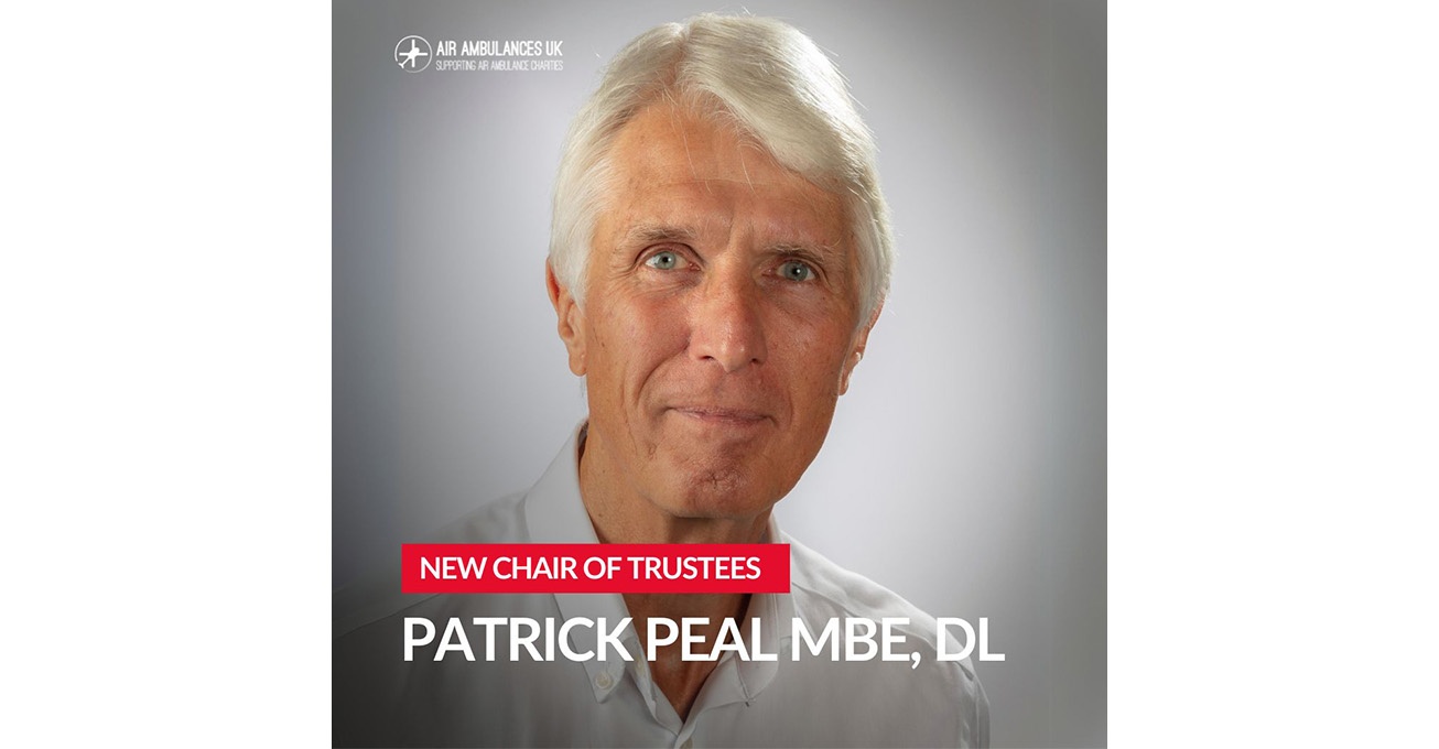 Air Ambulances UK announces new Chair of Trustees
