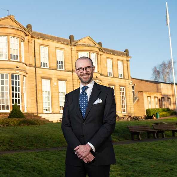 Derby Grammar School Headteacher, Paul Logan