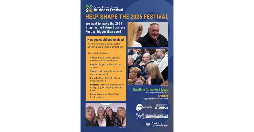 Organisations are invited to come forward and help to ‘shape' the 2026 ...